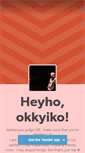 Mobile Screenshot of okkyiko.tumblr.com