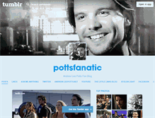 Tablet Screenshot of pottsfanatic.tumblr.com