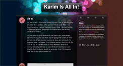 Desktop Screenshot of karimisallin.tumblr.com