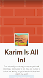 Mobile Screenshot of karimisallin.tumblr.com