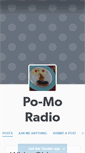 Mobile Screenshot of pomoradio.tumblr.com