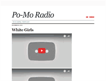 Tablet Screenshot of pomoradio.tumblr.com