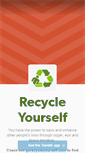 Mobile Screenshot of gorecycleyourself.tumblr.com