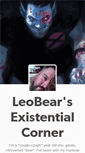 Mobile Screenshot of leobear73.tumblr.com