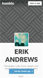 Mobile Screenshot of erikandrews.tumblr.com