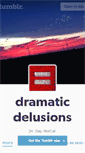Mobile Screenshot of dramaticdelusions.tumblr.com