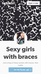 Mobile Screenshot of bracesaresexy.tumblr.com