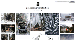 Desktop Screenshot of progressinprocrastination.tumblr.com