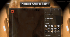 Desktop Screenshot of namedafterasaint.tumblr.com