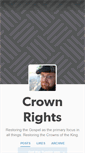 Mobile Screenshot of crownrights.tumblr.com