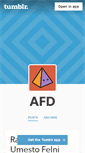 Mobile Screenshot of afdaalumni.tumblr.com