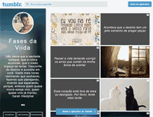 Tablet Screenshot of fasesdaviida.tumblr.com