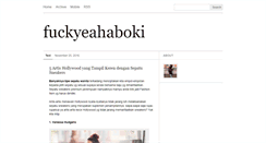 Desktop Screenshot of fuckyeahaboki.tumblr.com