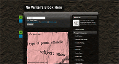 Desktop Screenshot of nowritersblockhere.tumblr.com