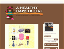 Tablet Screenshot of healthyhappierbear.tumblr.com