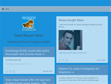 Tablet Screenshot of goodreasonnews.tumblr.com