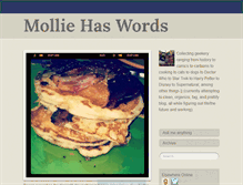 Tablet Screenshot of molliehaswords.tumblr.com