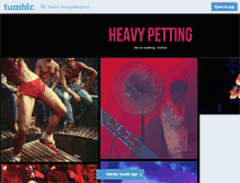 Tablet Screenshot of heavypettingdisco.tumblr.com