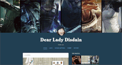 Desktop Screenshot of mydearladydisdain.tumblr.com