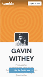 Mobile Screenshot of gavinwithey.tumblr.com