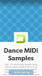 Mobile Screenshot of dancemidisamples.tumblr.com