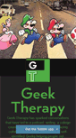 Mobile Screenshot of geektherapy.tumblr.com