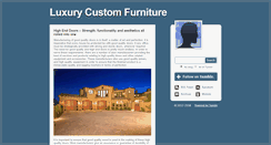 Desktop Screenshot of luxurycustomfurniture.tumblr.com
