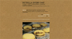 Desktop Screenshot of nutellaalldayeveryday.tumblr.com