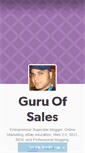 Mobile Screenshot of guruofsales.tumblr.com