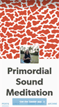 Mobile Screenshot of primordialsoundmeditation.tumblr.com