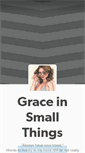 Mobile Screenshot of graceinsmallthings.tumblr.com