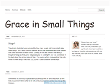 Tablet Screenshot of graceinsmallthings.tumblr.com