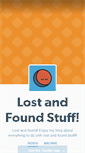 Mobile Screenshot of lostfoundstore.tumblr.com