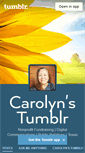 Mobile Screenshot of carolynmappleton.tumblr.com