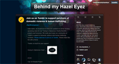 Desktop Screenshot of behindmyhazeleyez.tumblr.com