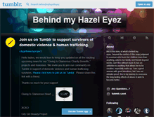 Tablet Screenshot of behindmyhazeleyez.tumblr.com