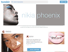 Tablet Screenshot of nikiaphoenix.tumblr.com