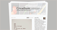 Desktop Screenshot of ellebeauregard.tumblr.com