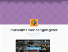 Tablet Screenshot of museumamericangangster.tumblr.com