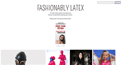 Desktop Screenshot of fashionablylatex.tumblr.com