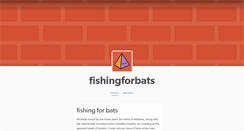 Desktop Screenshot of fishingforbats.tumblr.com
