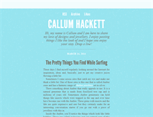 Tablet Screenshot of callumjameshackett.tumblr.com