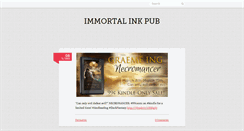 Desktop Screenshot of immortalinkpublishing.tumblr.com