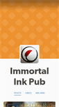 Mobile Screenshot of immortalinkpublishing.tumblr.com