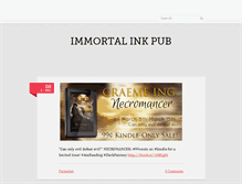 Tablet Screenshot of immortalinkpublishing.tumblr.com