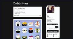 Desktop Screenshot of daddyxissues.tumblr.com