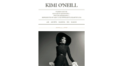 Desktop Screenshot of kimioneill.tumblr.com