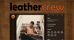 Desktop Screenshot of leathercrew.tumblr.com