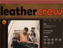 Tablet Screenshot of leathercrew.tumblr.com