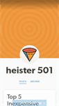 Mobile Screenshot of heister501.tumblr.com